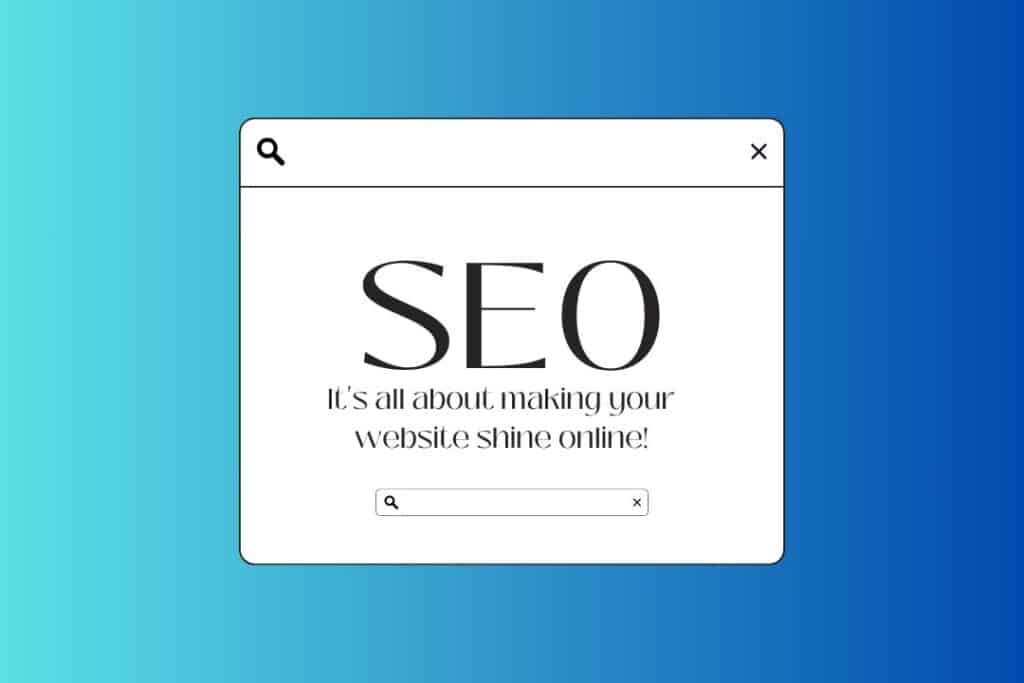 SEO Best for website ranking background image