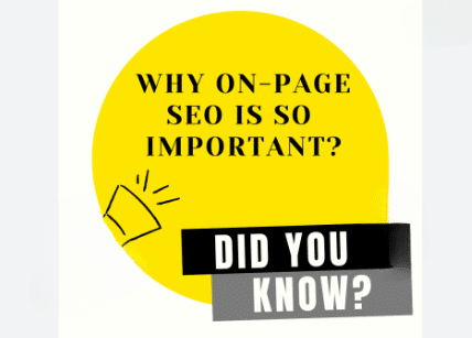 On page seo Important