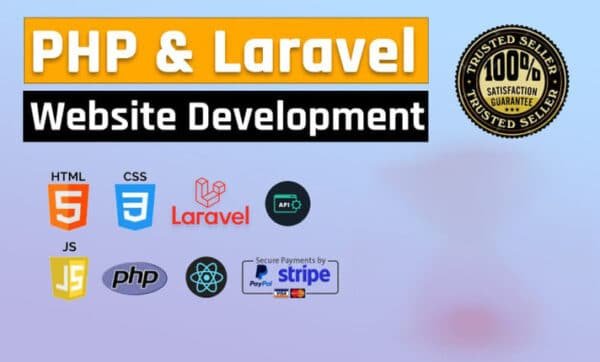 PHP laravel website development and fix php laravel bugs